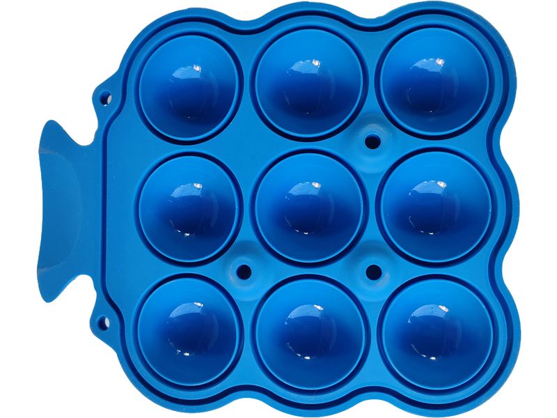 Golyo Ice Eiswürfelform Blau Schlau Eiswürfel machen – Runde Eiswürfel