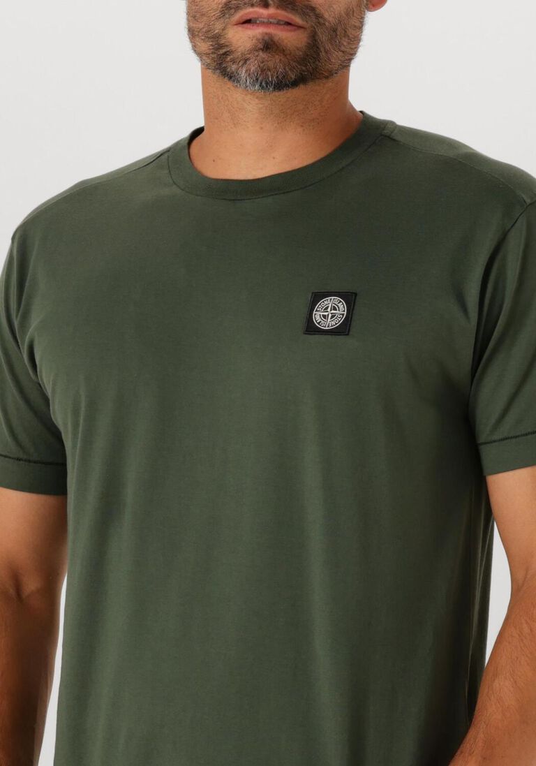 groene stone island t-shirt ss t shirt
