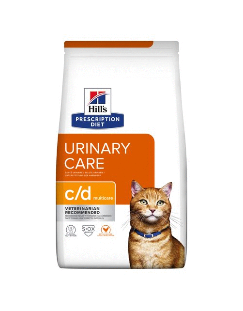 Hill's Prescription Diet C\/D Multicare Urinary Care Zak Kip - Kattenvoer