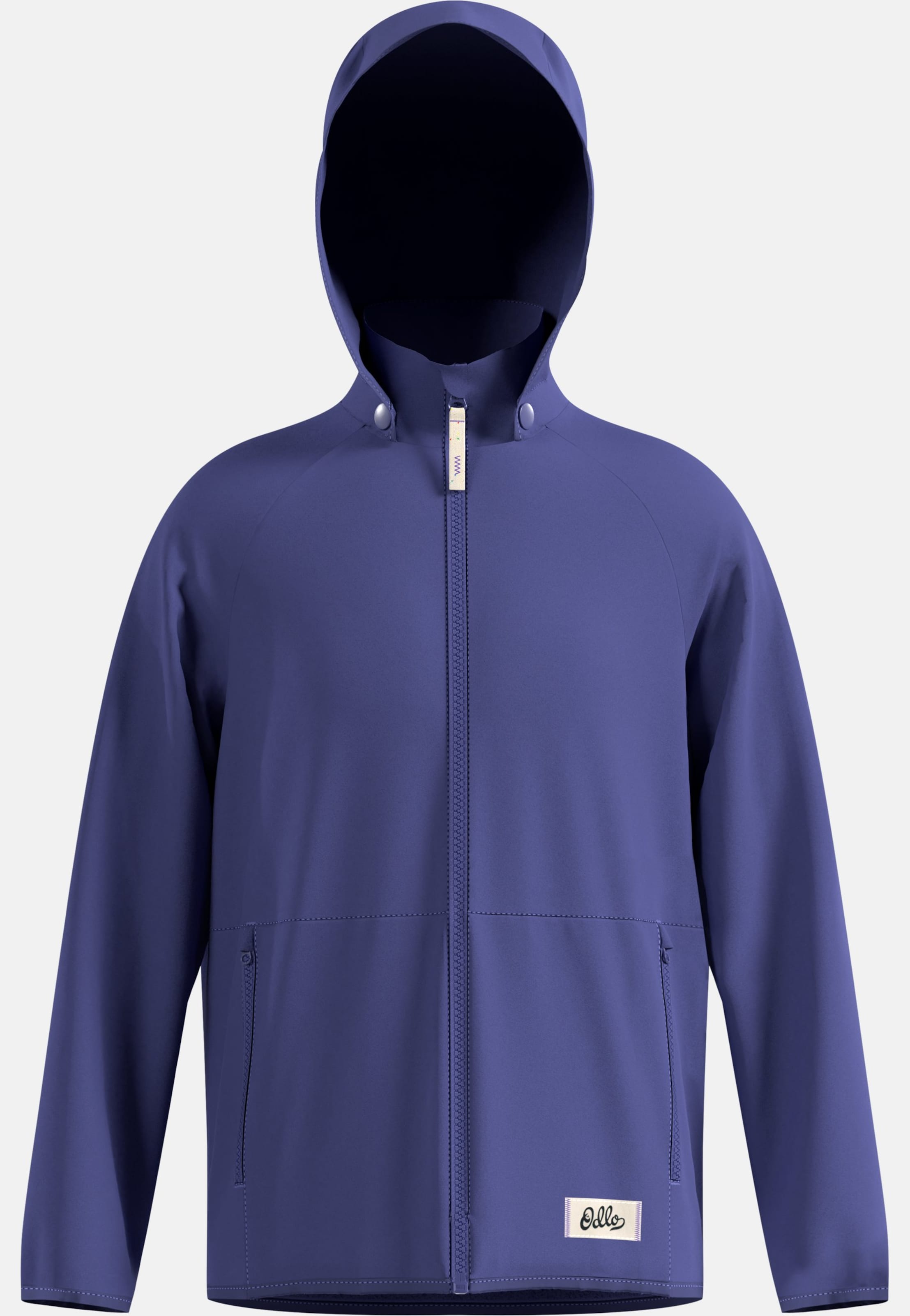 Winddichte Adventurer Kapuzenjacke in Skipper Blue