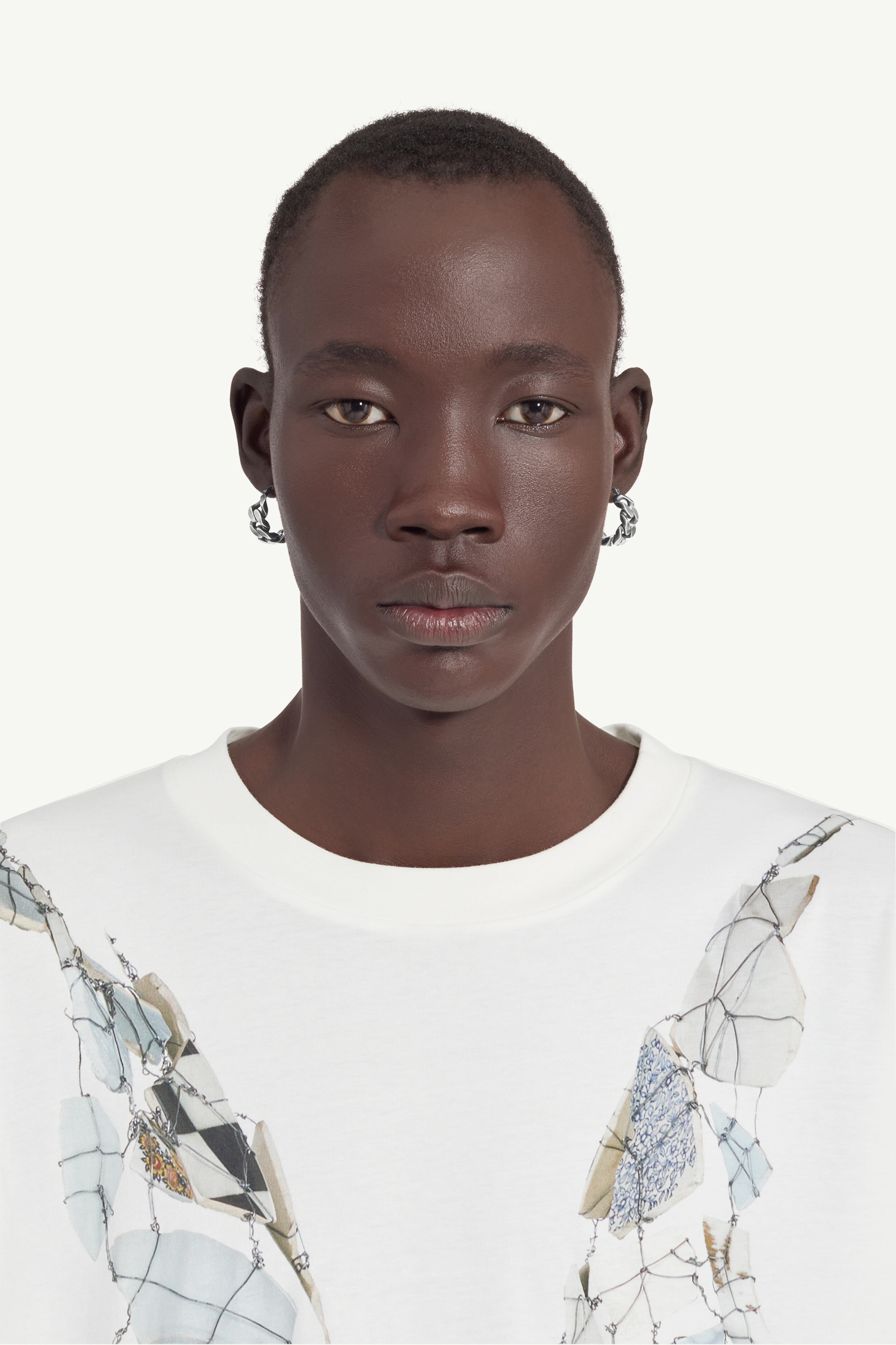 Boucles d'oreilles chaîne pour femme | MM6