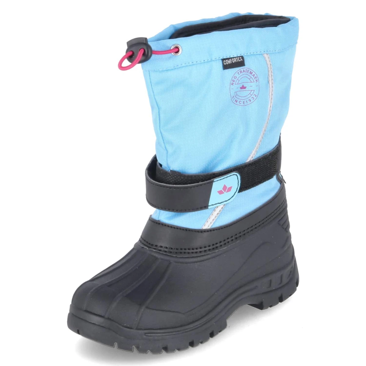 LicoSnowboots FRITZI V - tUErkis/pink