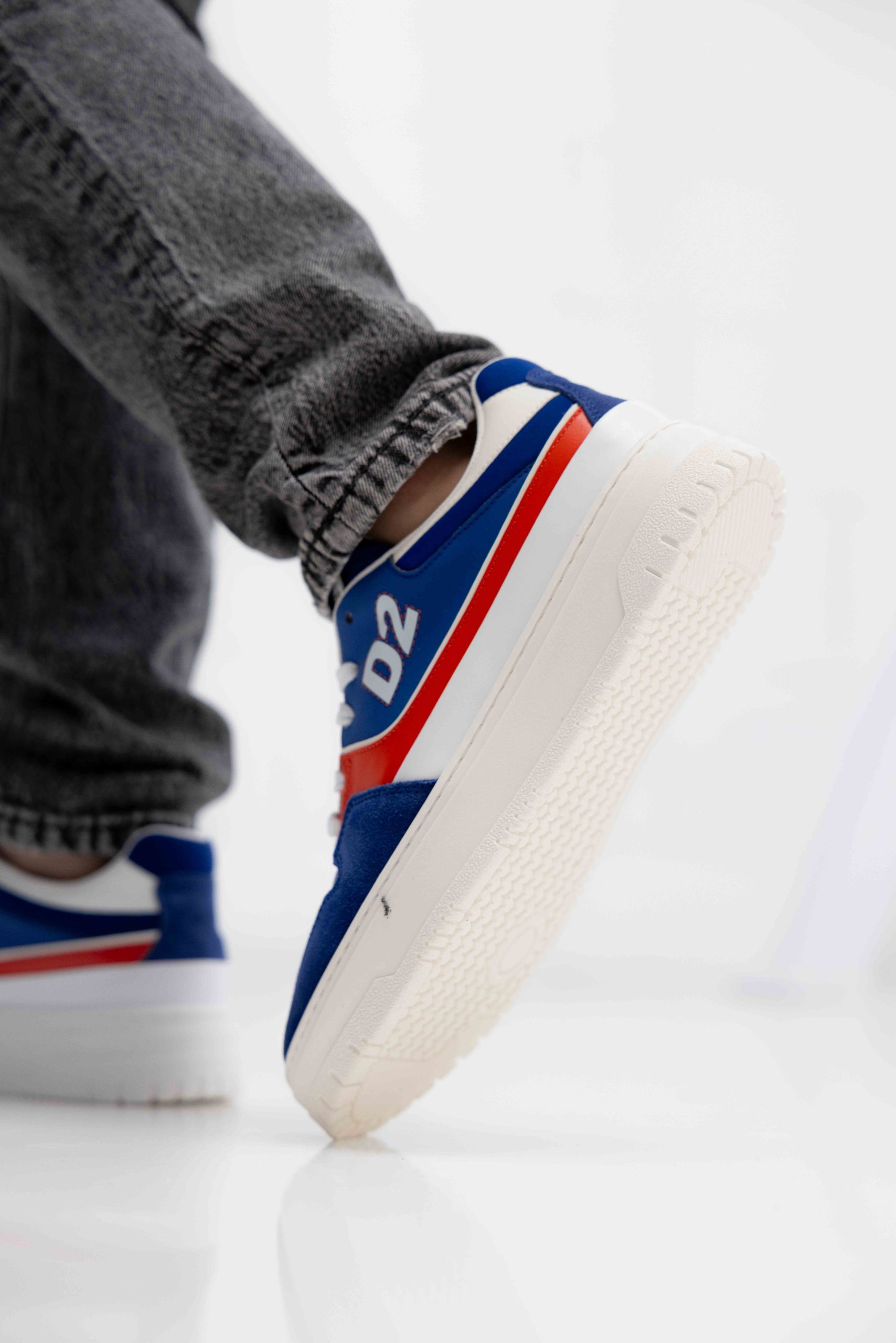 Dsquared2 77760 Sneakers Kids Blauw/Wit