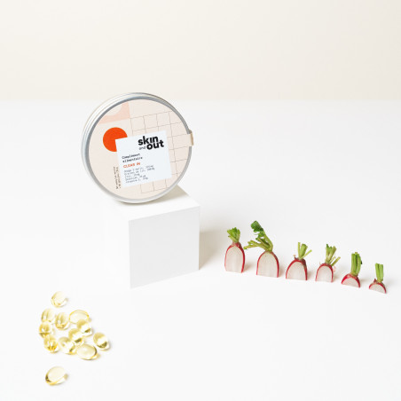 Skin & Out CLEAR IN Complément stop-boutons