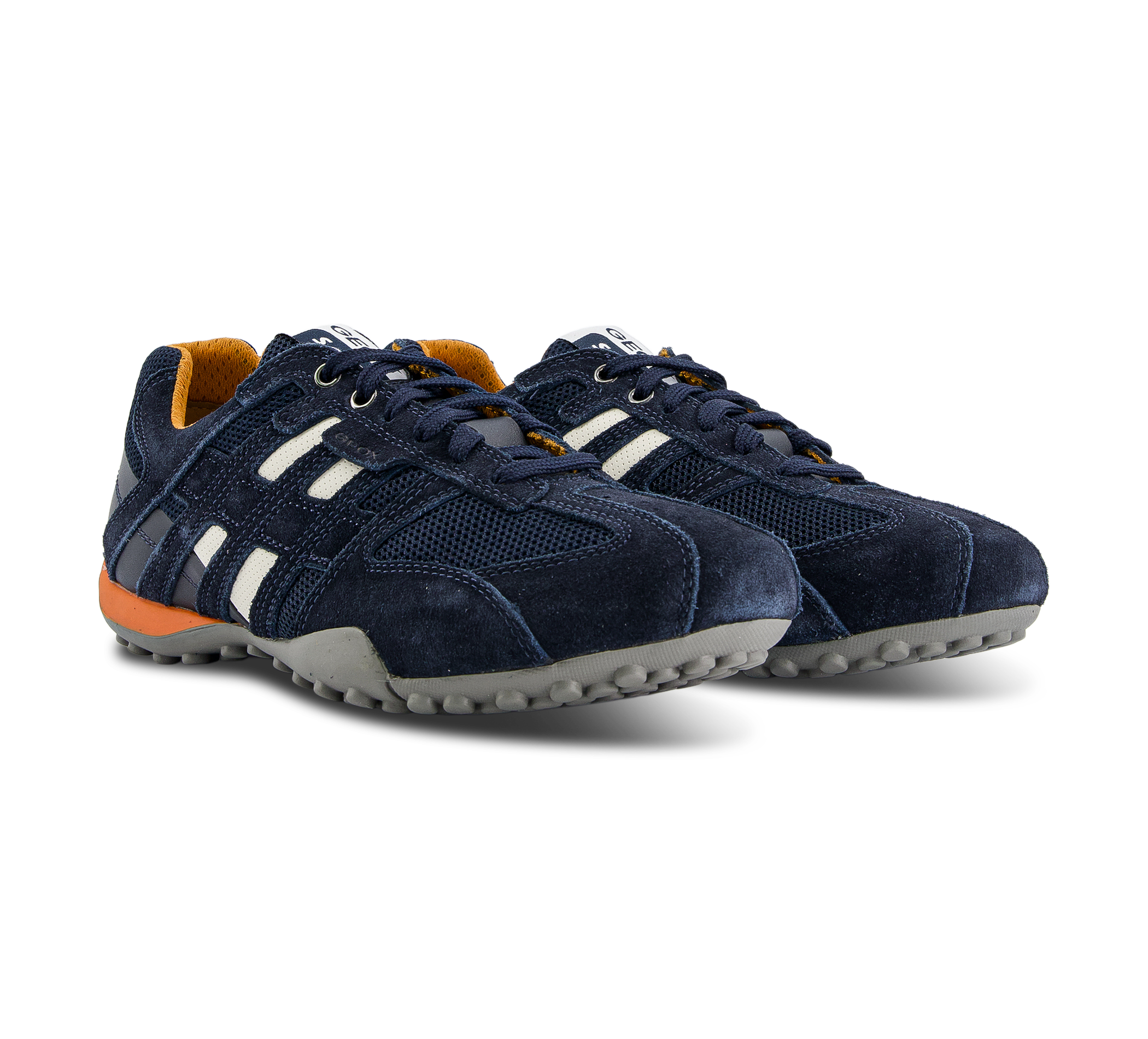 Geox Snake - Sneaker low blau