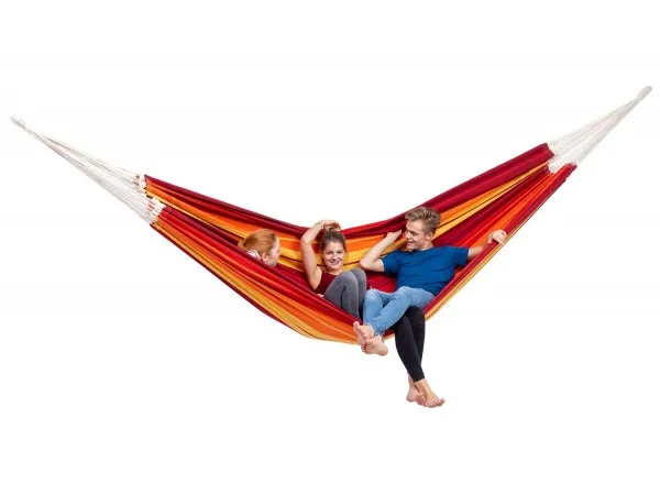 AMAZONAS AZ-1025200, Hængende hængekøje, 280 kg, 4 person(er), Bomuld, Polyester, Flerfarvet, 4500 mm