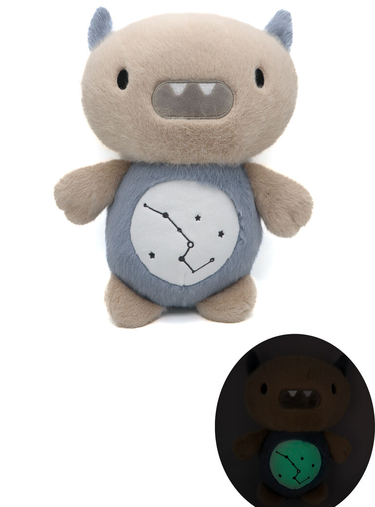Peluche monstre phosphorescent
