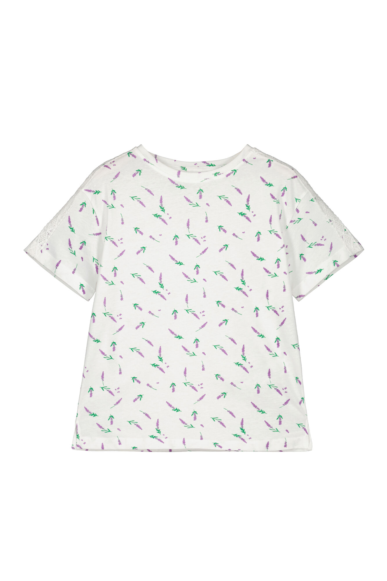 Camiseta CROC™et com estampa de ombro