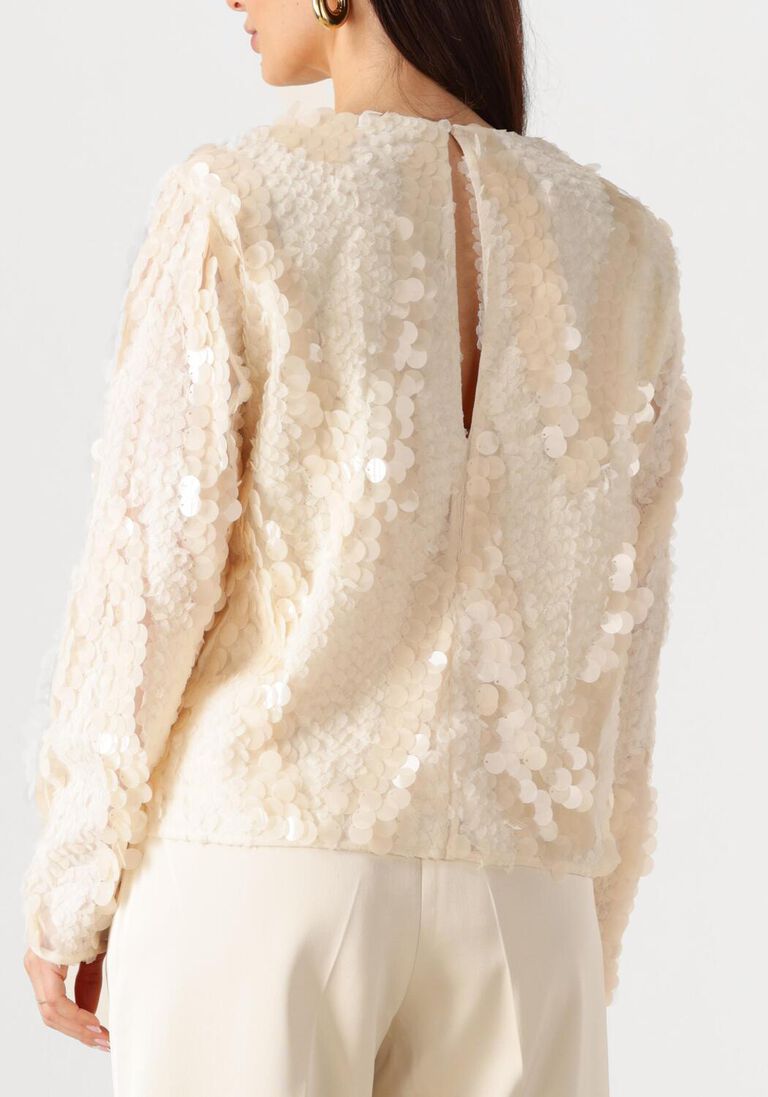 creme second female blouses glimmer blouse