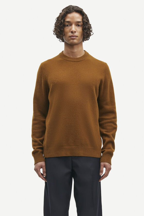 Samsøe Samsøe Isak Knit Sweater 15010 Nuthatch
