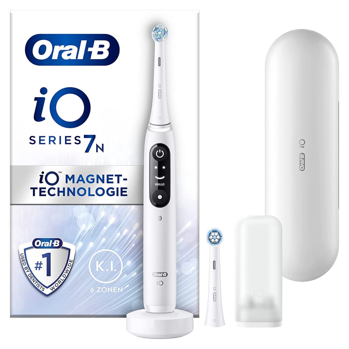 Oral-B iO Series 7N White Alabaster elektrische Zahnbürste