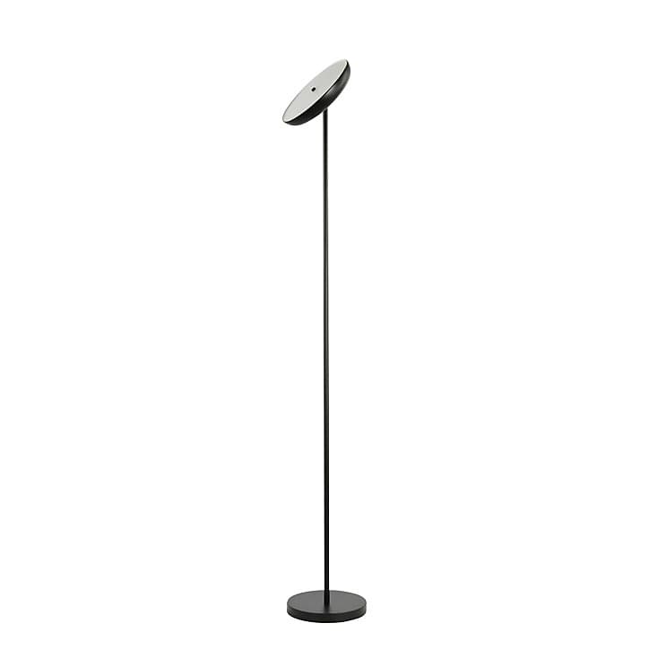 Lampadaire Songor LED intégrée dimmable 1700lm 35W ⌀30xH.181cm noir mat Goodhome