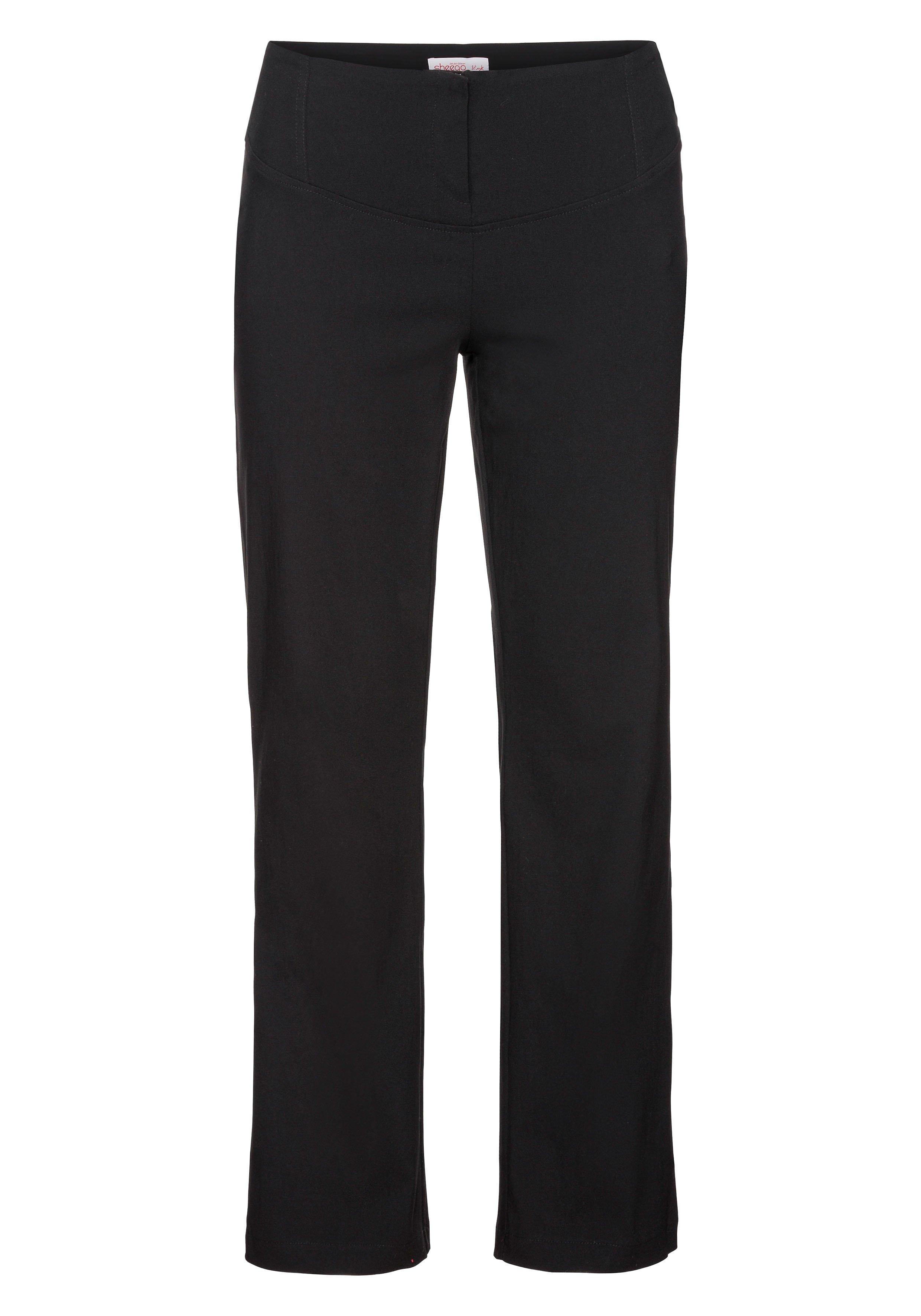 Bootcut-Hose mit Shaping-Effekt