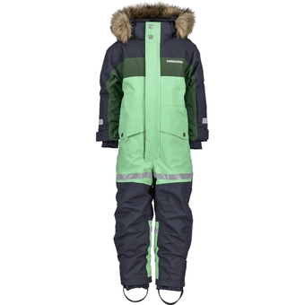 Didriksons Bjärven Overall Dusty Lime Kinder