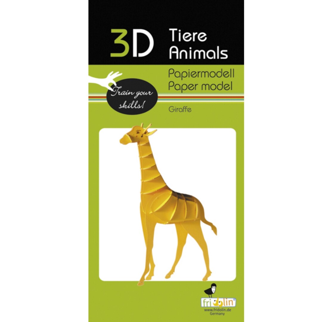 Fridolin 3D bouwpakket giraffe