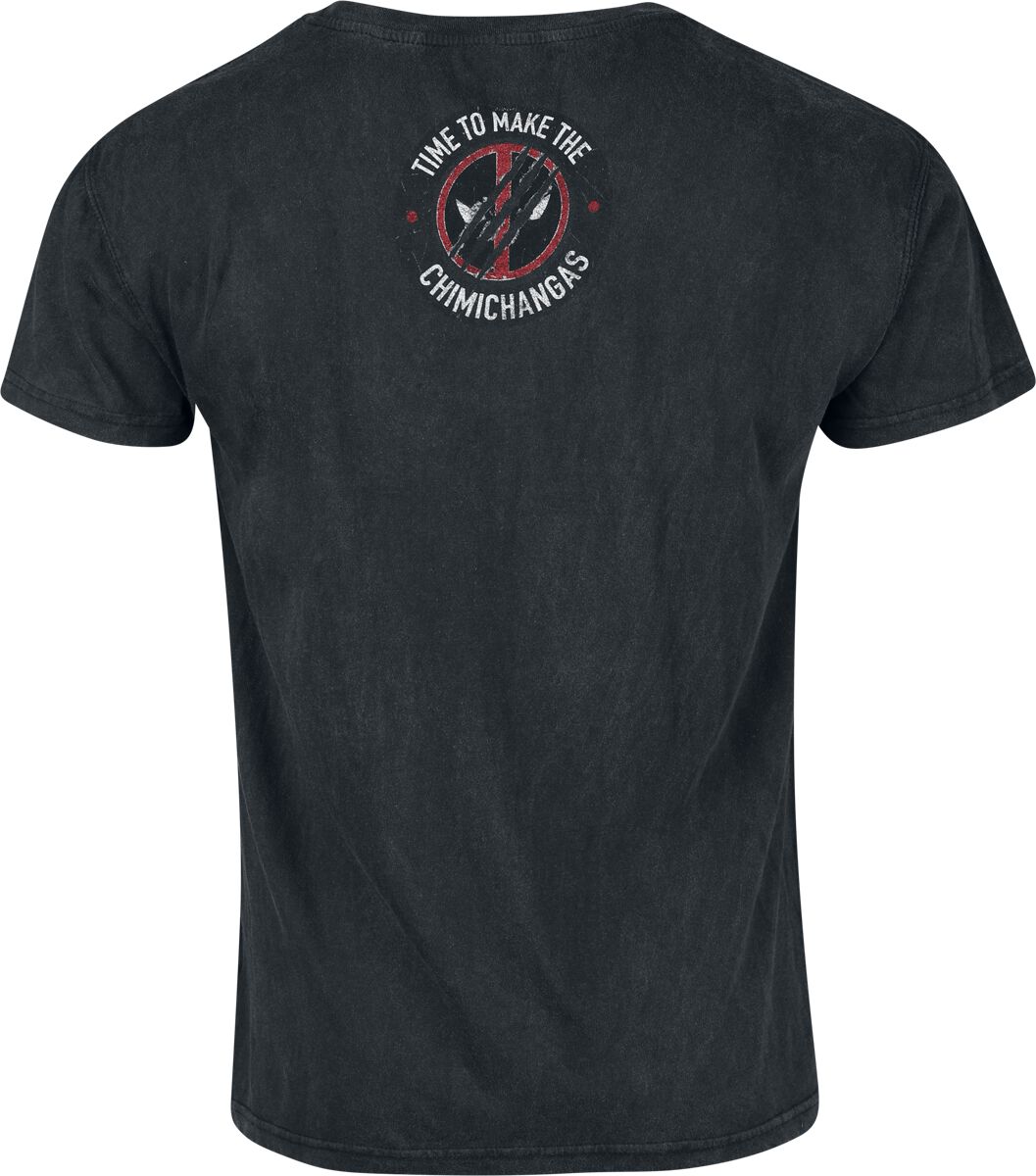 3 - Deadpool - Chimichangas | Deadpool T-Shirt Manches courtes