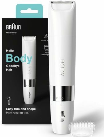 Braun - Mini Body Trimmer - Ontharingsapparaat - Compact