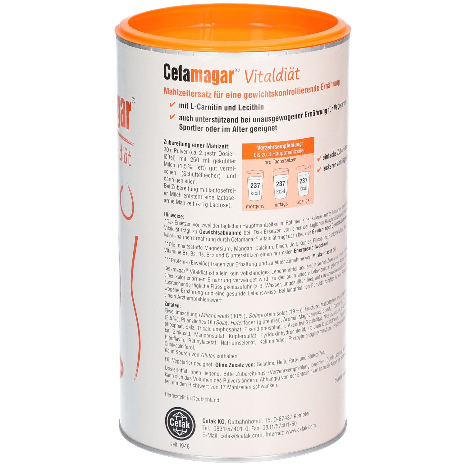 Cefamagar® Vitaldiät