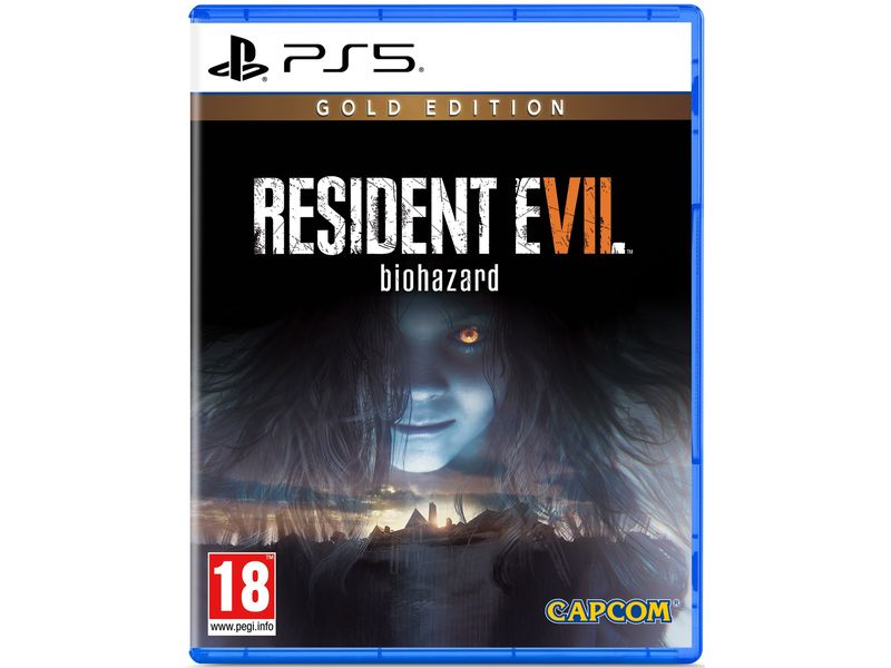 Capcom Resident Evil 7 Gold Edition Die wahre Angst beginnt, wenn Sie allein sind, Playstation 5