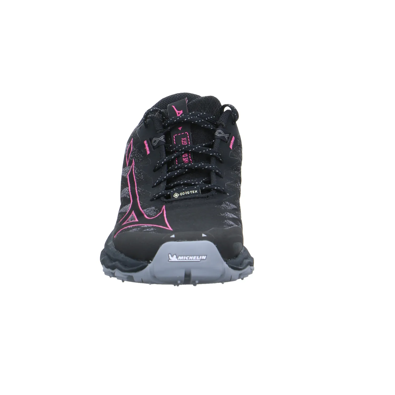 MIZUNO Walking / Outdoor Damen Schwarz Lederimitat  Wave Daichi7 GTX