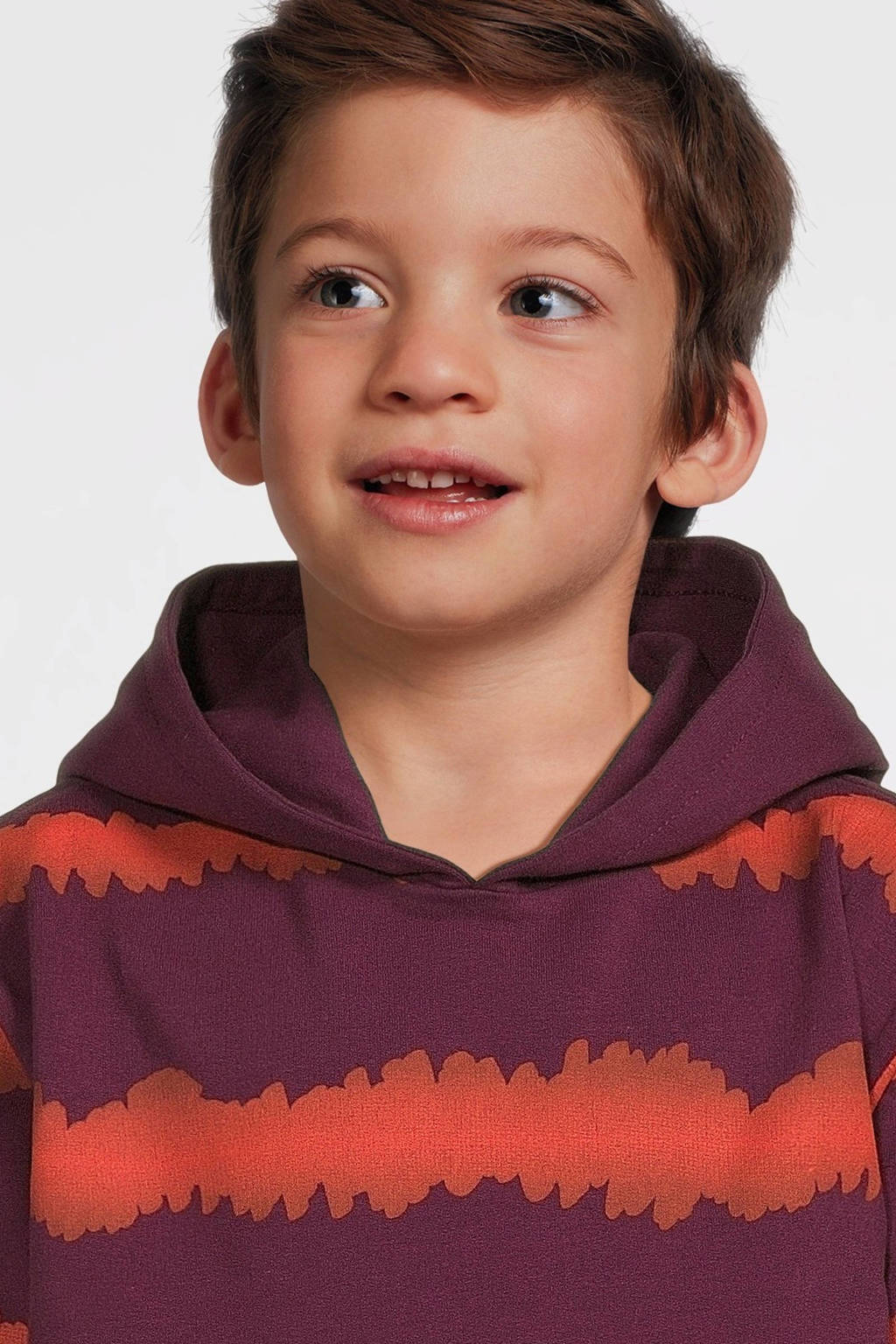 B.Nosy tie-dye hoodie Steve paars/oranje