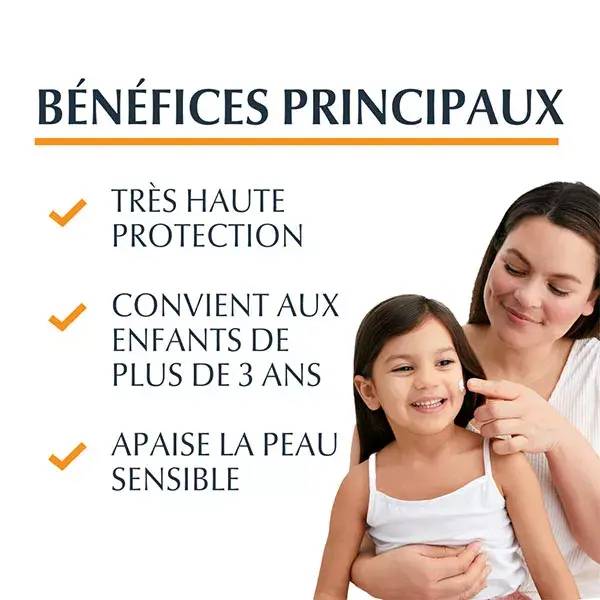 Protetor solar em spray Eucerin Sun Protection Sensitive para crianças FPS 50+ 200ml