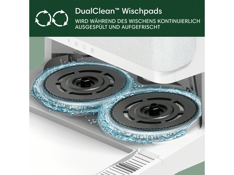 iRobot Saug- und Wischroboter Roomba Plus 405 Combo   AutoW Zwei Wischmops für eine Streifenfreie Reinigung im ganzen Zuhause