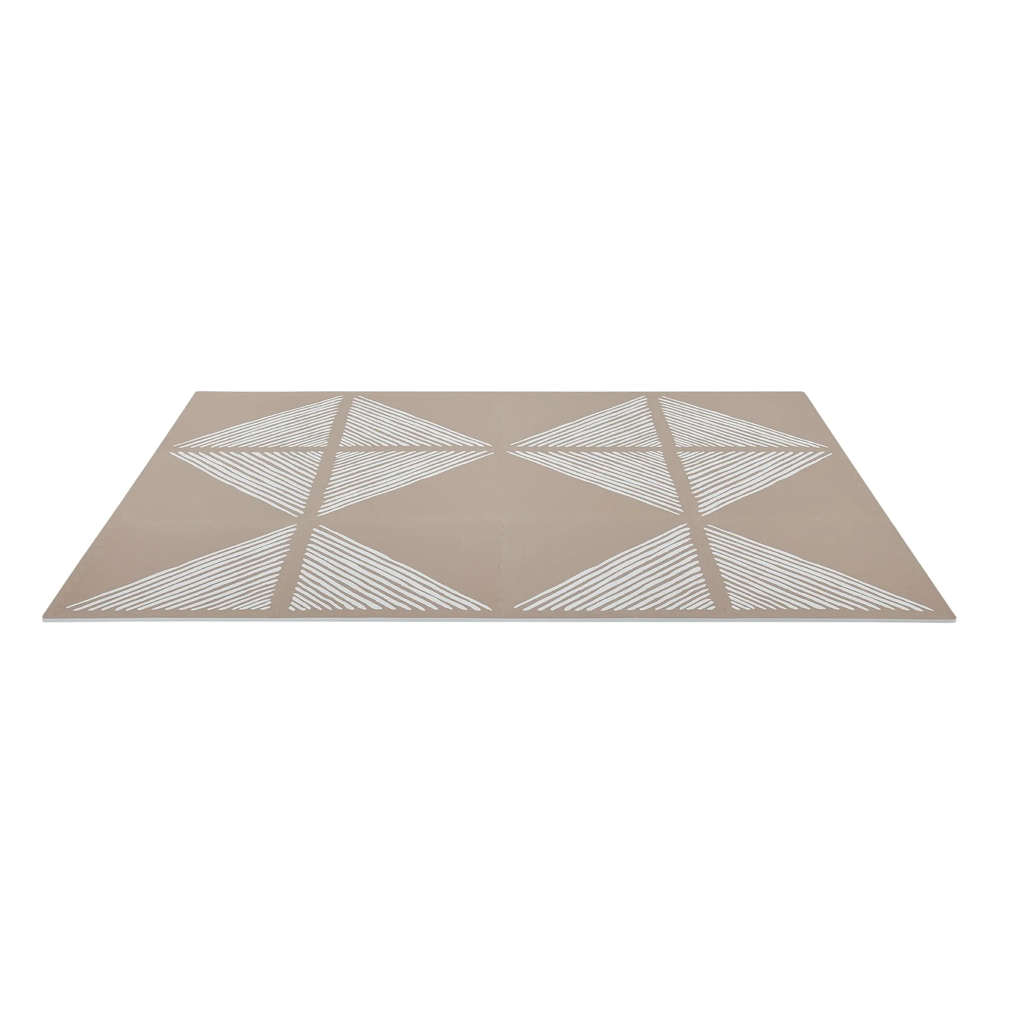 Toddlekind Tapis d'Activité - Collection Sandy Lines Tan