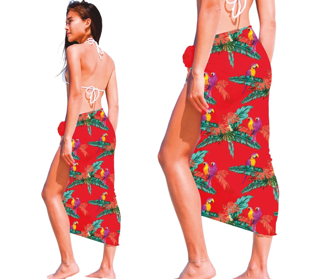 Hawaii Sarong Rood