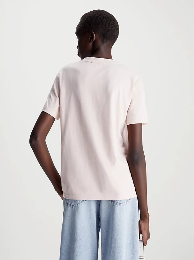 Camiseta de algodão com brasão