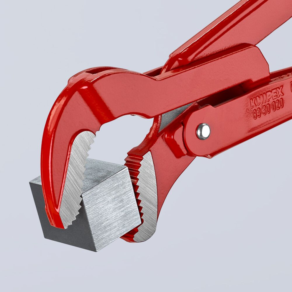 RØRTANG KNIPEX S-KJEFT RØD PULVERBELAGT