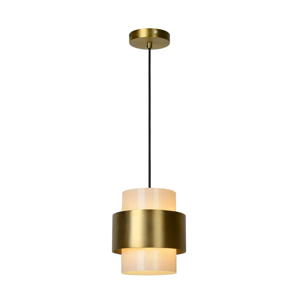 Lucide FIRMIN Hanglamp - Mat Goud / Messing