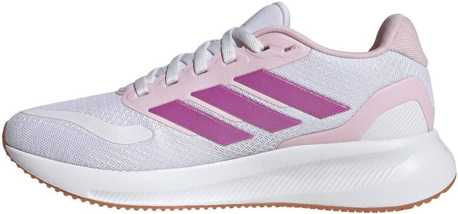 Adidas Sportswear Runfalcon sportschoenen wit roze fuchsia
