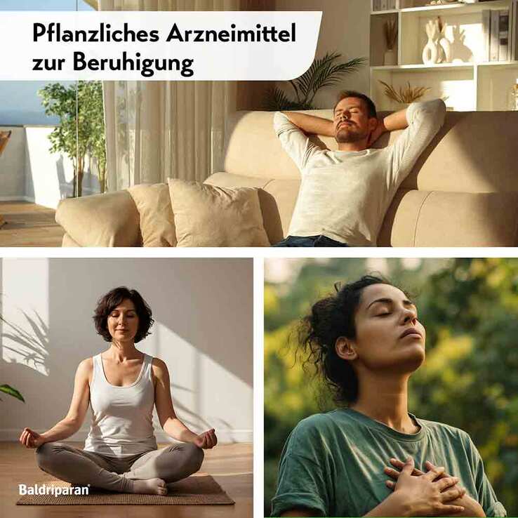 Baldriparan zur Beruhigung überzogene Tabletten, 30 St