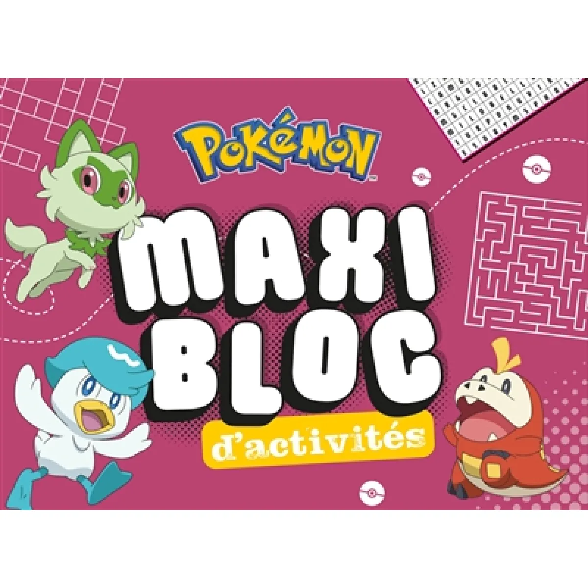Pokémon : maxi bloc d'activités