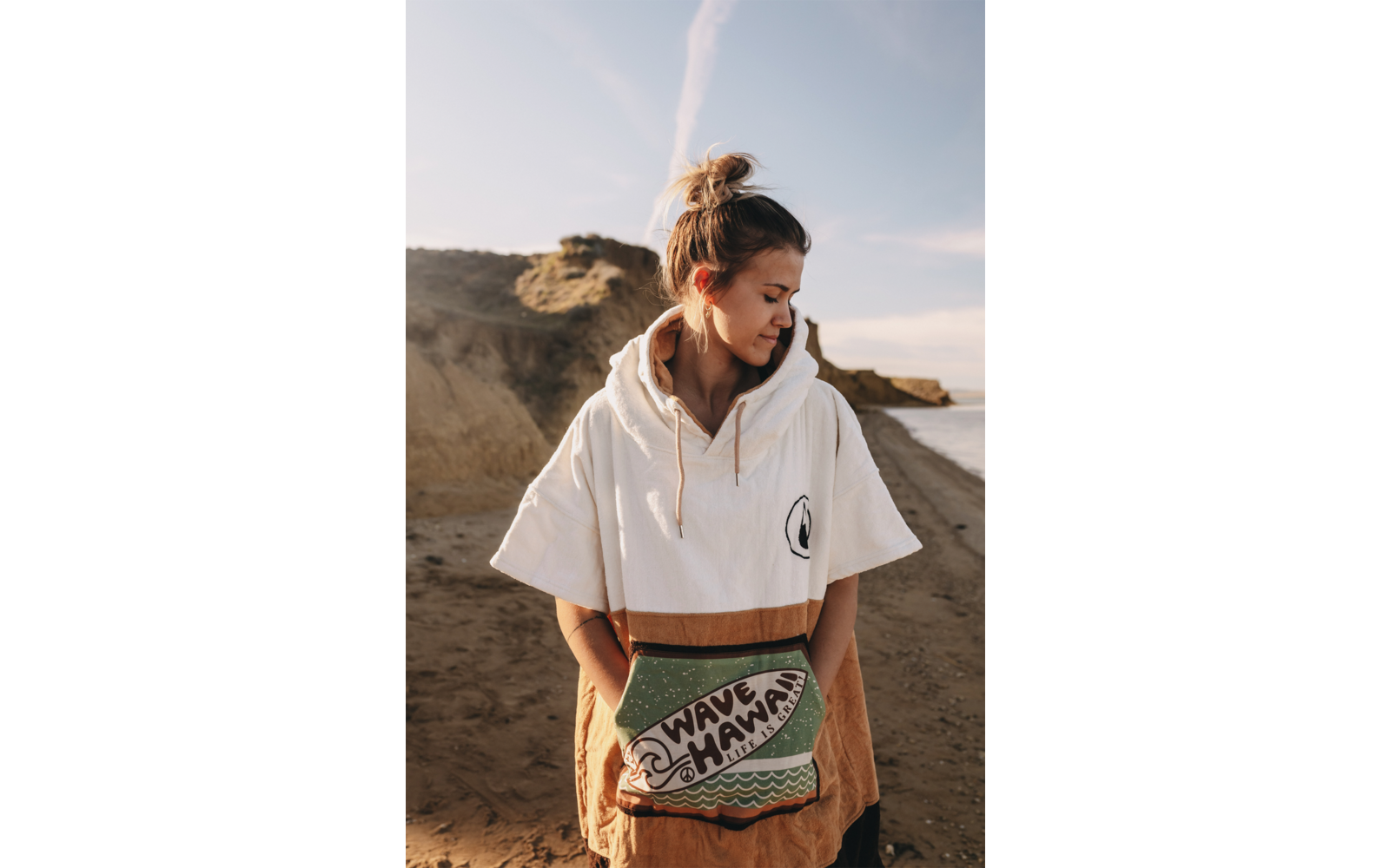 Wave Hawaii Strandponcho Campeche Unisex S-M