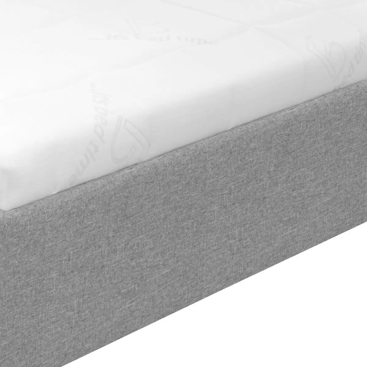Polsterbett Stilo 140 x 200 Grau