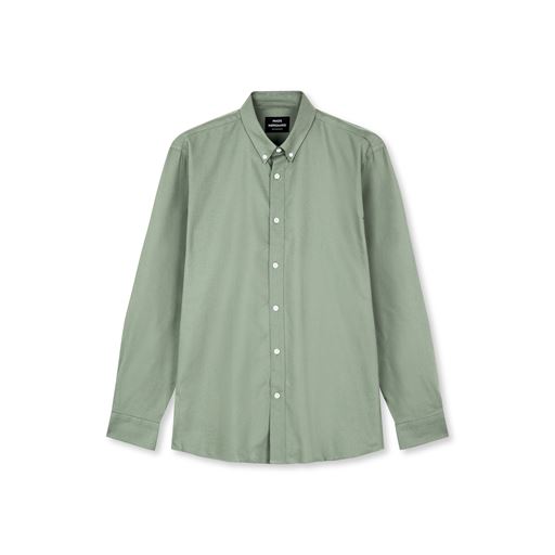 Mads Nørgaard Cotton Oxford Sune Skjorte, Sea Spray, L