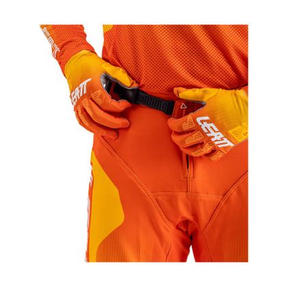 Pantalon cross Leatt 5.5 I.K.S 2025 - Orange / Noir