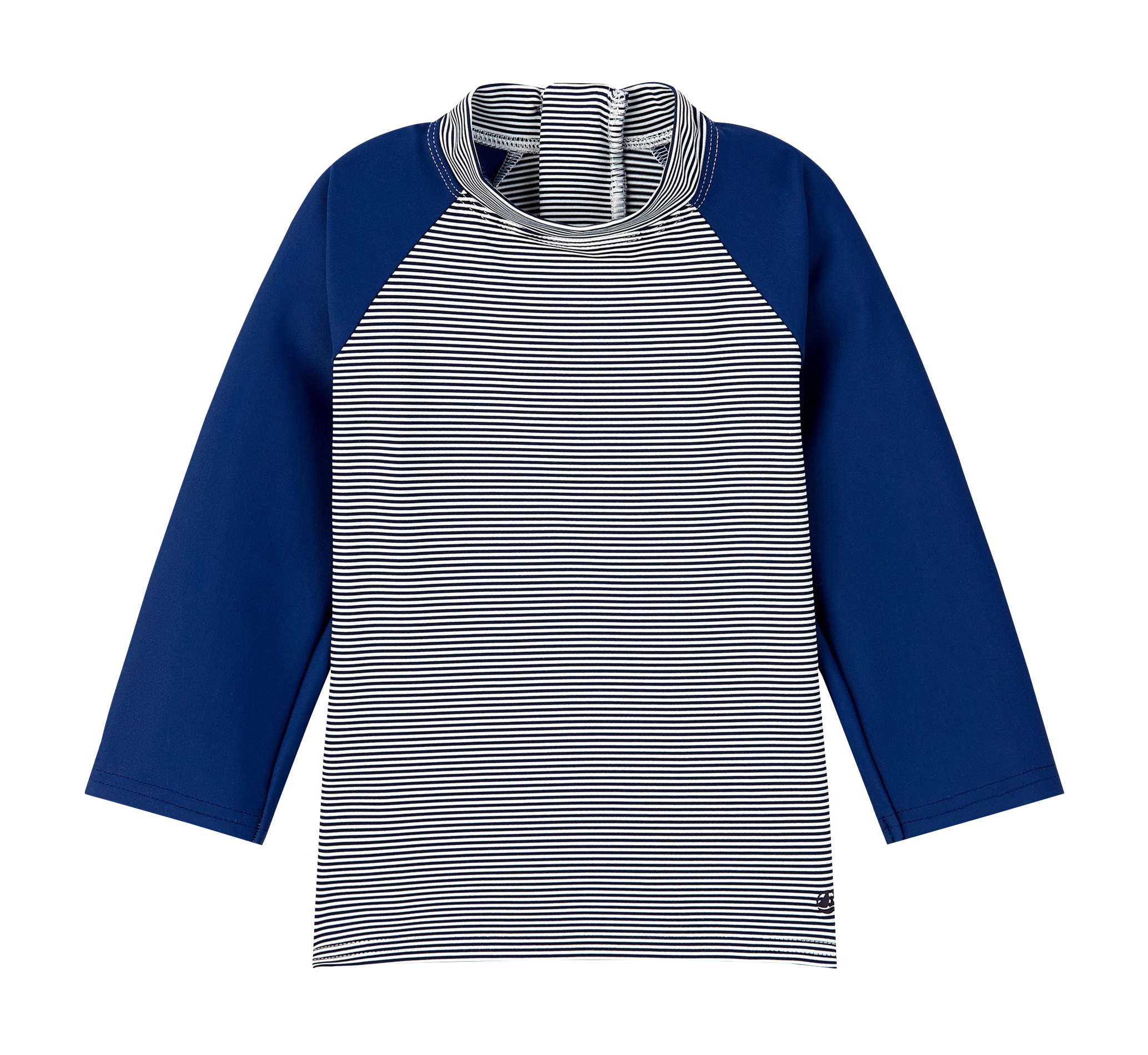 Tee-shirt de bain rayé | Bleu