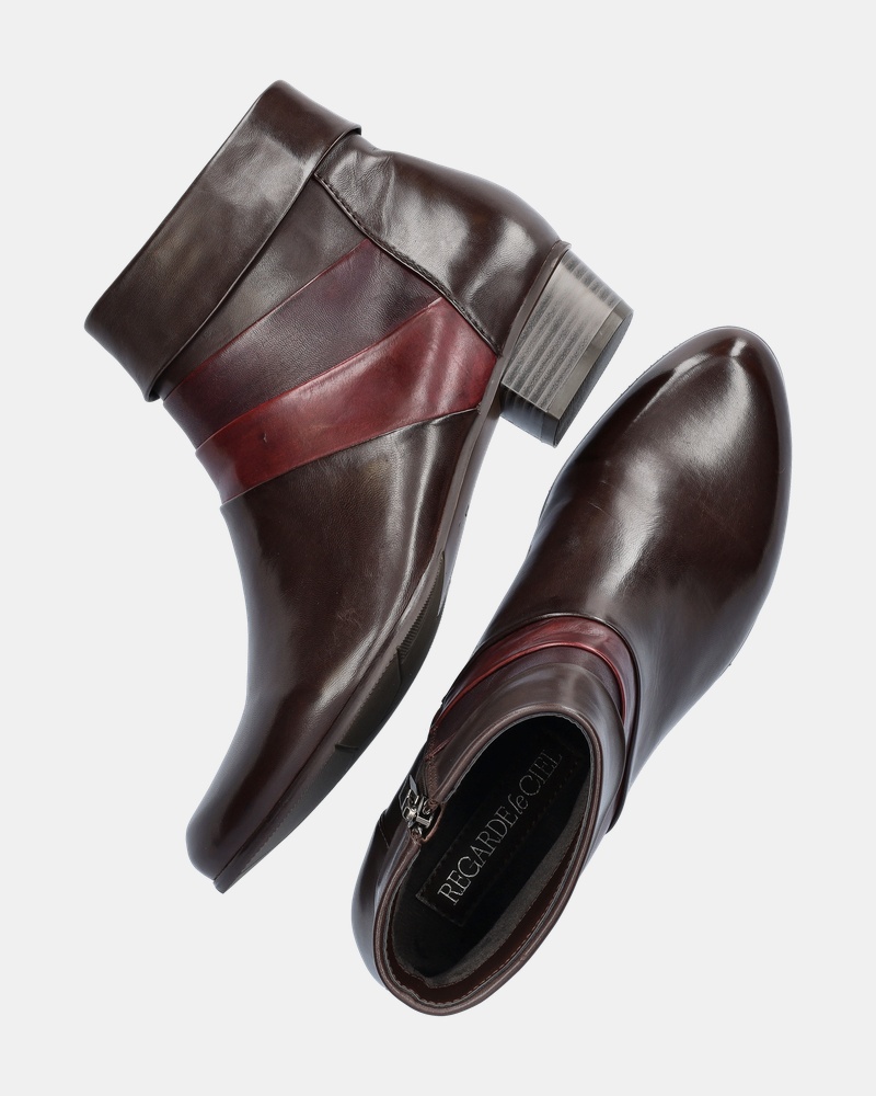 Regarde le Ciel Stefany Rits- & gesloten boots  - bruin