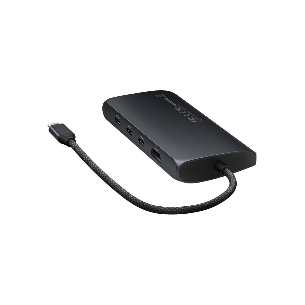 Satechi USB-C 8K Ethernet V3 Multiport USB hub (Midnight)