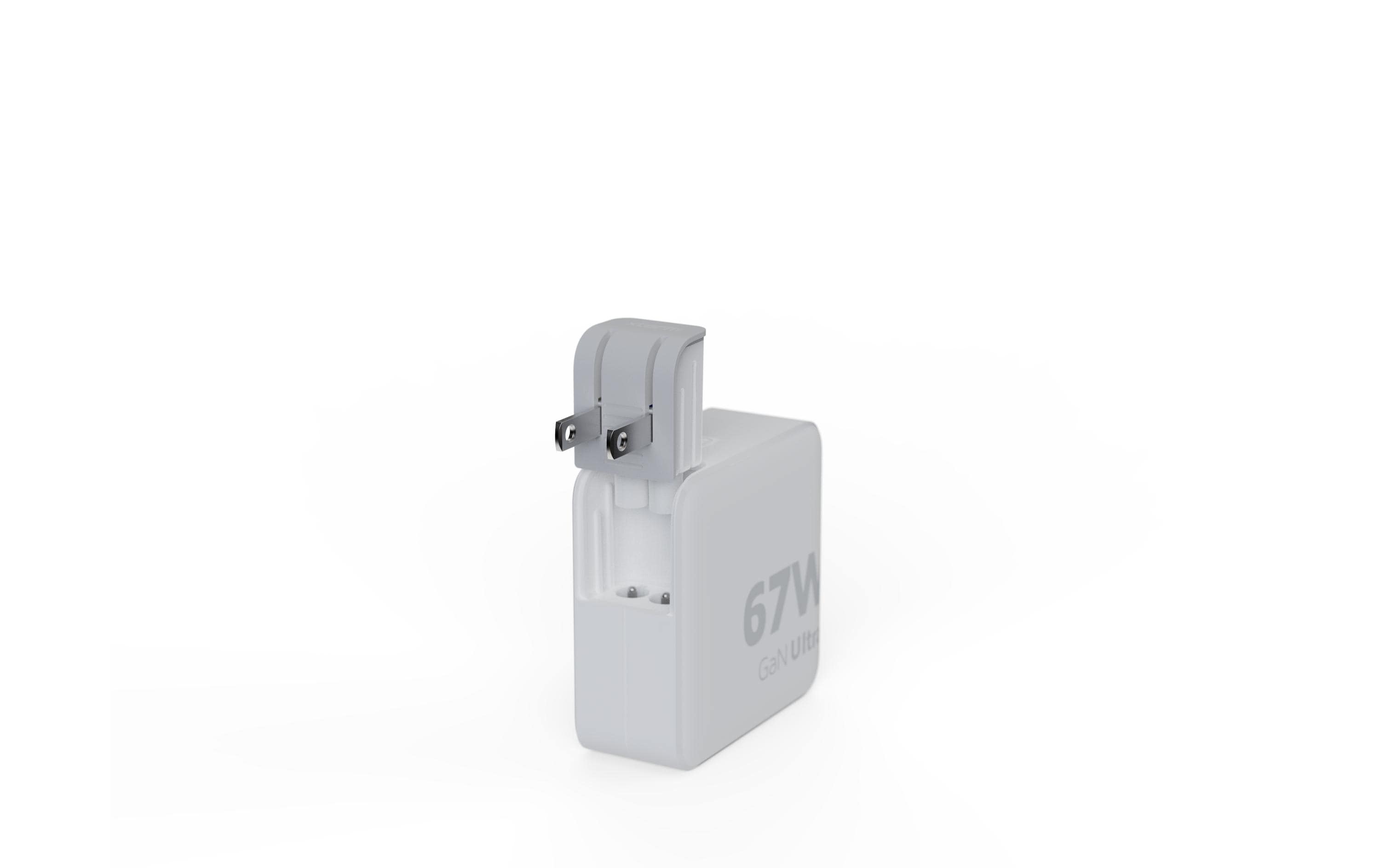 USB-Wandladegerät XVC2067Schnellladefähiges Ladegerät mit USB-C und EU, UK, US Steckern