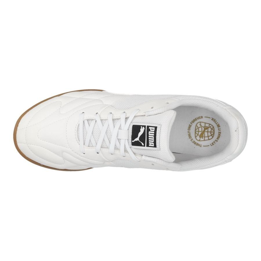PUMA King Top IT - Blanc/Doré