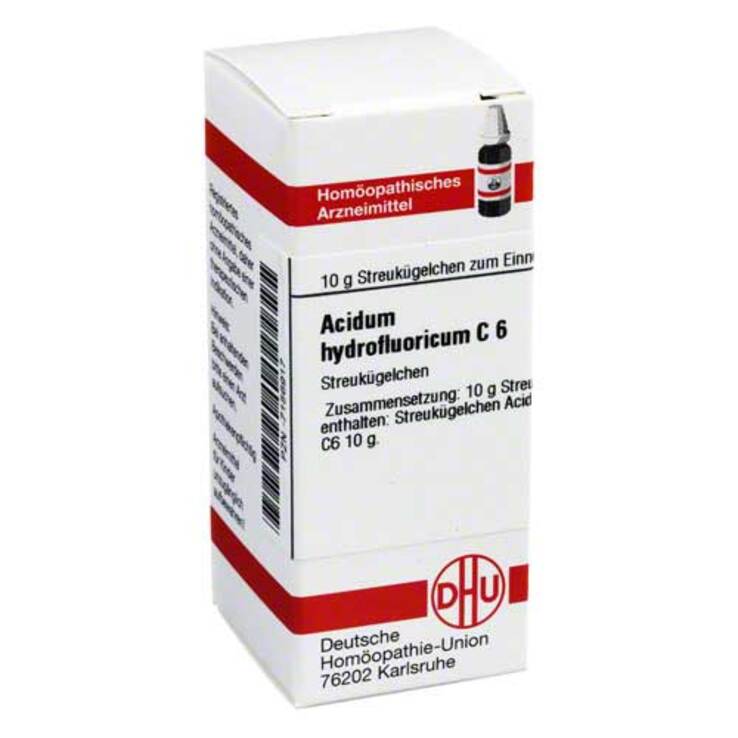 DHU Acidum hydrofluoricum C 6 Gl, 10 g