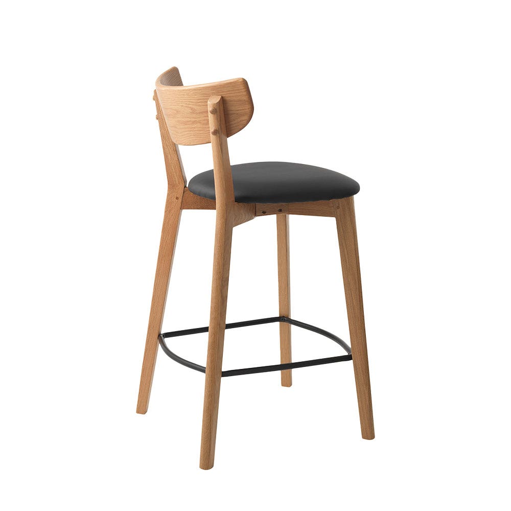 Olivine Jack houten barkruk naturel - 65 cm