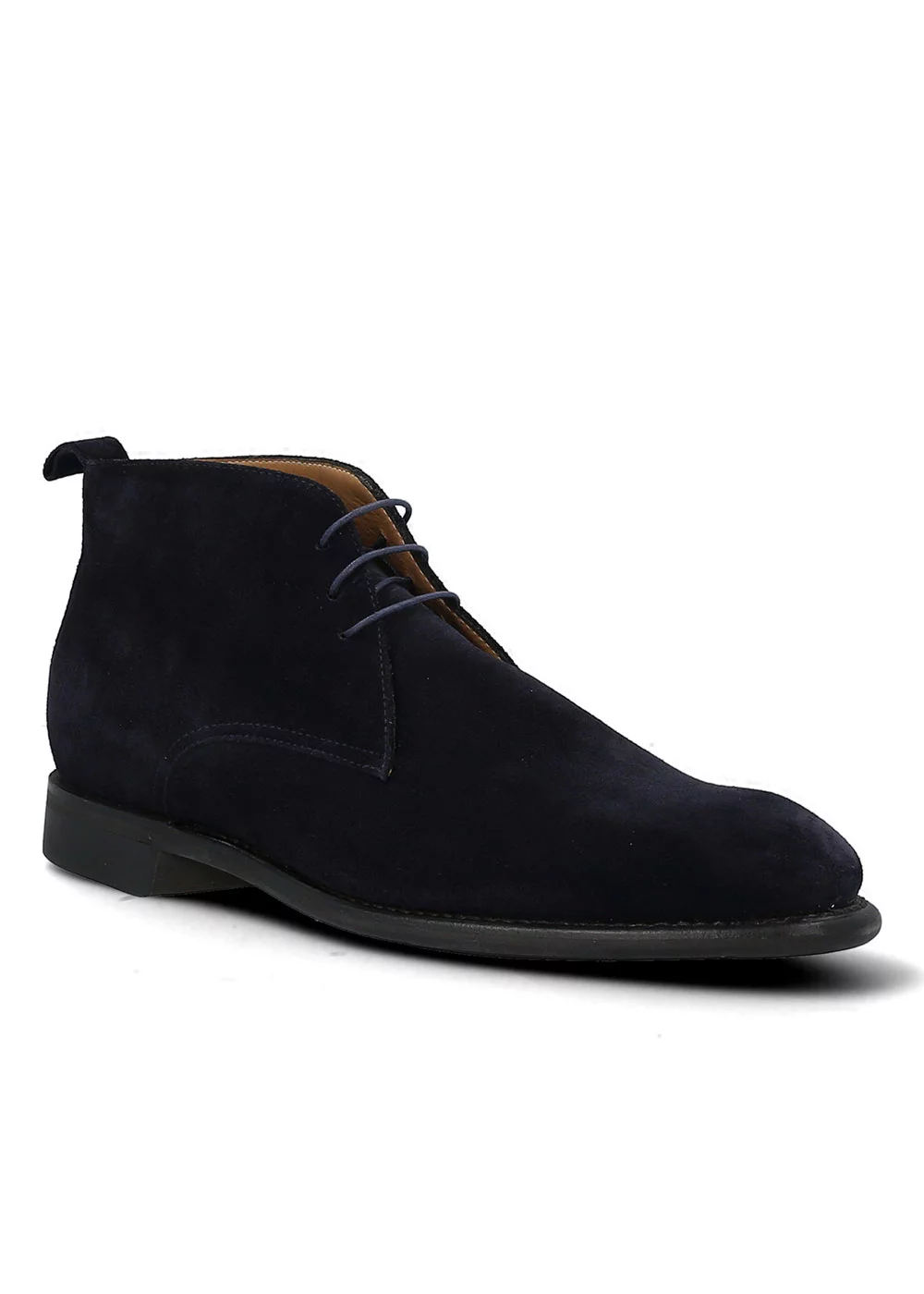 SELBY CUIR VELOURS BLEU MARINE