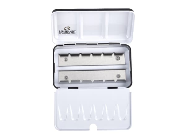 Rembrandt Watercolour storage tin for 12 half pans