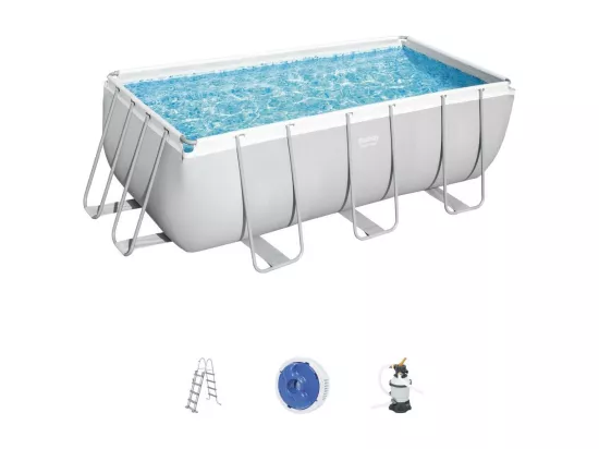 Piscine hors sol rectangulaire 4,12x2,01x1,22 m HAWI