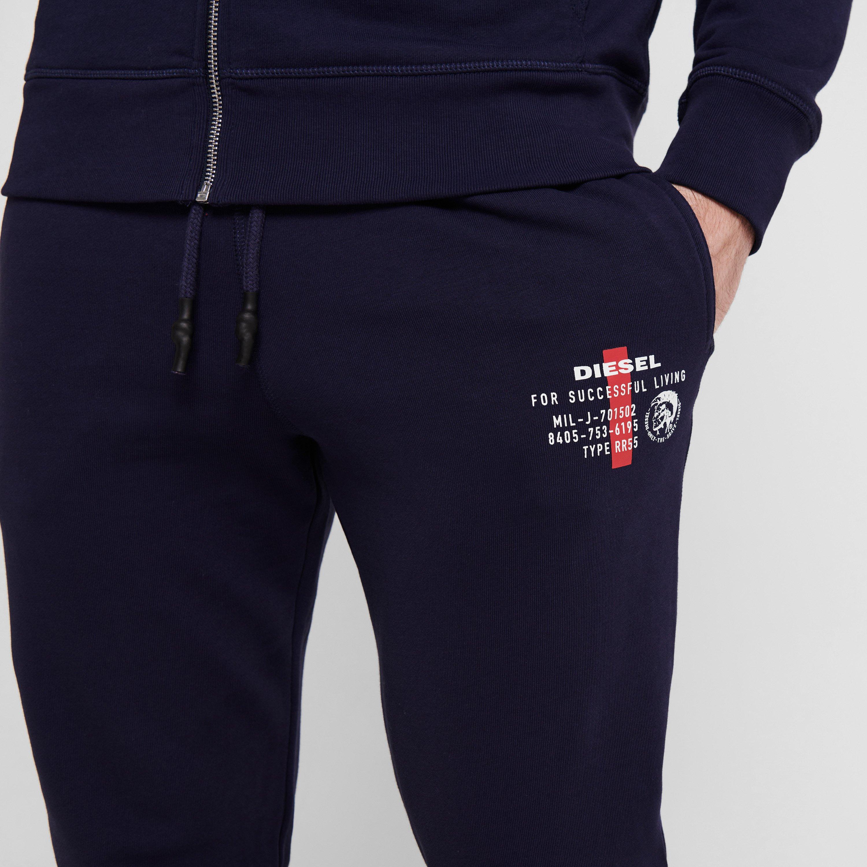 Diesel Logo Cuff Pants